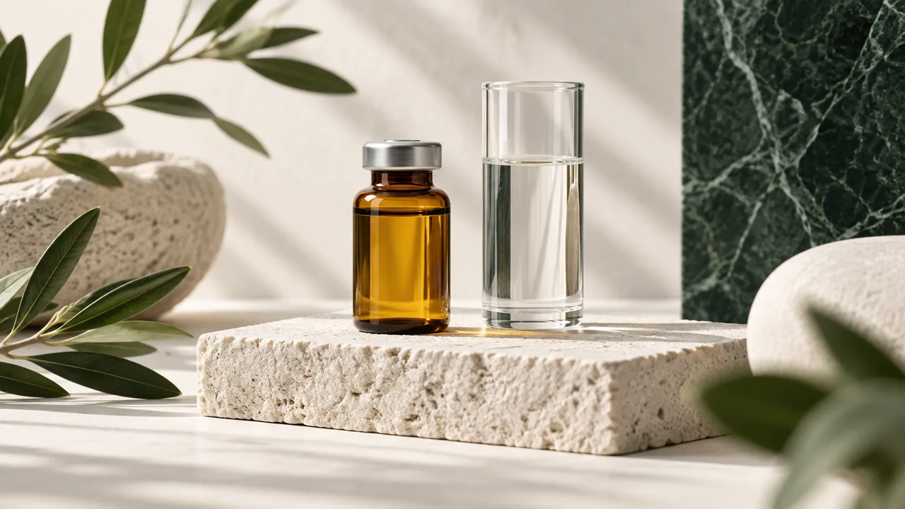 Editorial still life for testosterone & trt research guides